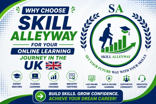 Why choose Skill Alleyway for flexible online learning in Artificial Intelligence, Data Science, Cyber Security and Executive Education in the UK.