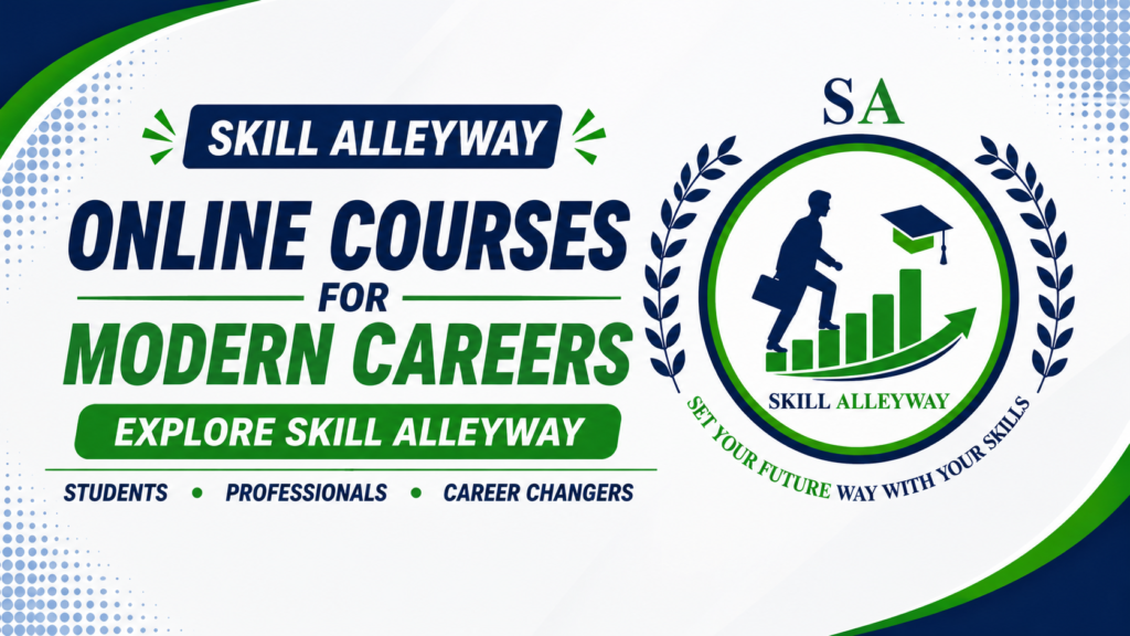 Skill Alleyway online courses for modern careers in the UK