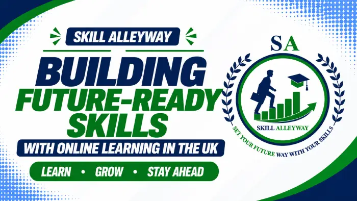 Skill Alleyway thumbnail about building future-ready skills through online learning in the UK.